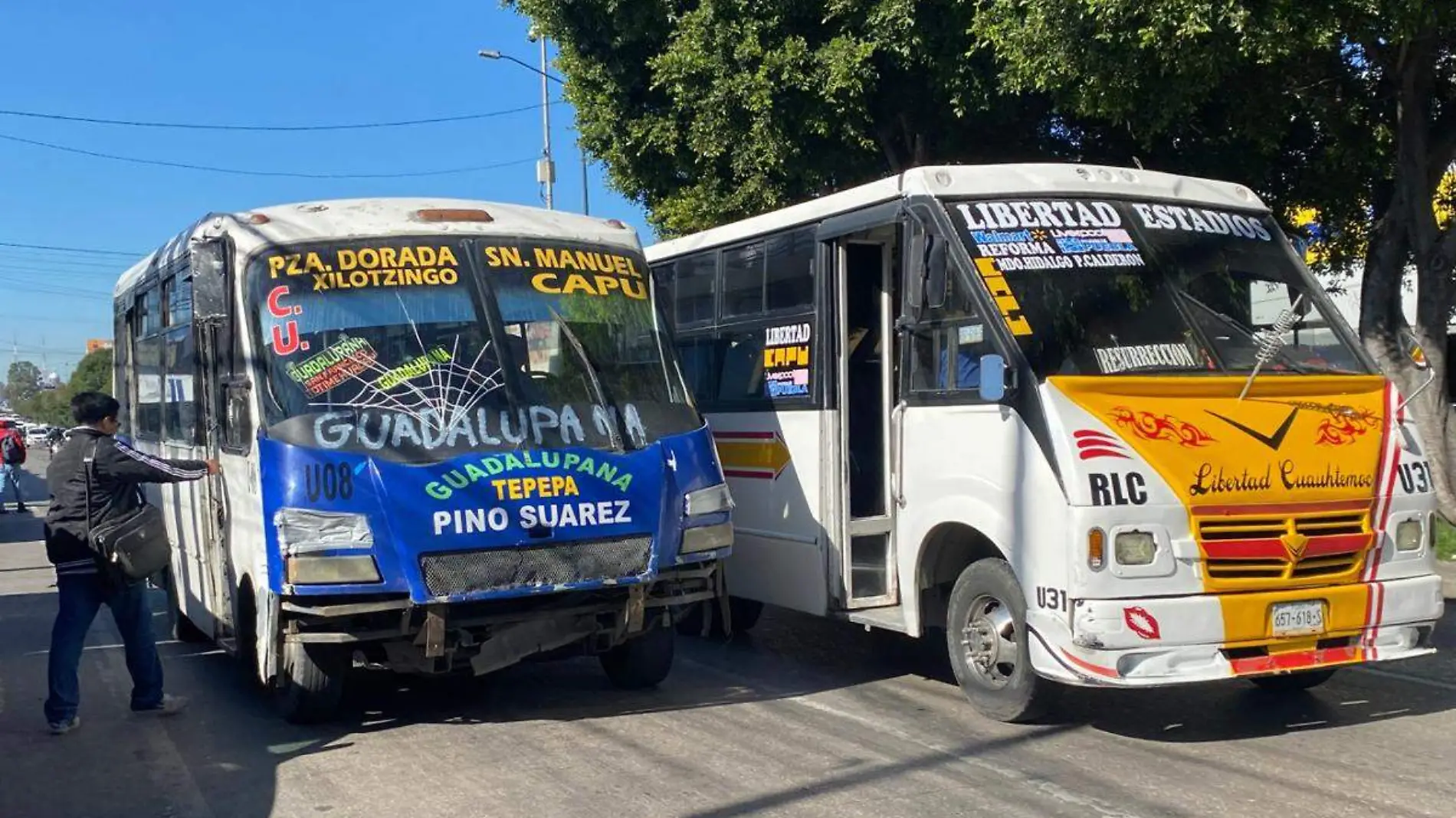 transporte publico en Puebla